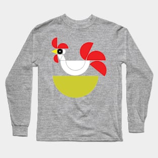 Funky Chicken Nest Long Sleeve T-Shirt